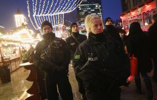 Breitscheidplatz Police, Berlin, Germany